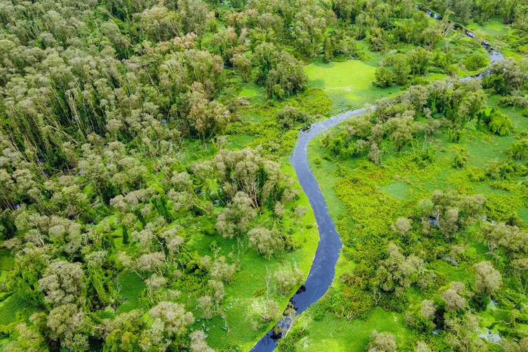 HCM/Chau Doc : Découvrez Tra Su et Dai Quan Samedi Visite d'une jounéeAu départ de Chau Doc : excursion écologique dans la forêt de Tra Su et le village de Dai Quan Sat