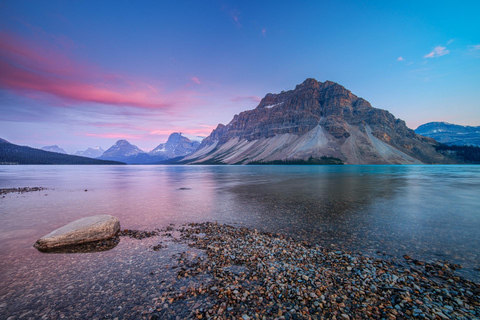 Z Calgary/Banff/Canmore: 1-dniowa wycieczka w Góry Skaliste z polem lodowym