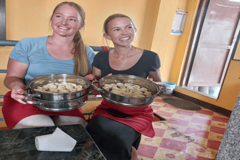 Aula de culinária de Momo com o Home ChefAula de culinária Momo com chef caseiro