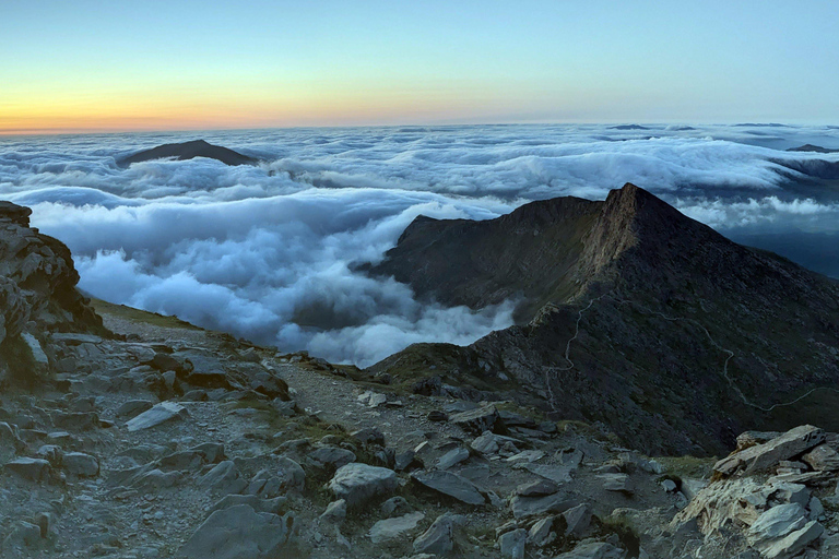 Llanberis: Snowdon/Yr Wyddfa Bergwanderung bei Sonnenaufgang