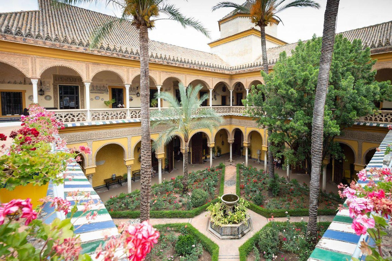 Seville: Palacio de las Dueñas & Casa de Pilatos Guided Tour