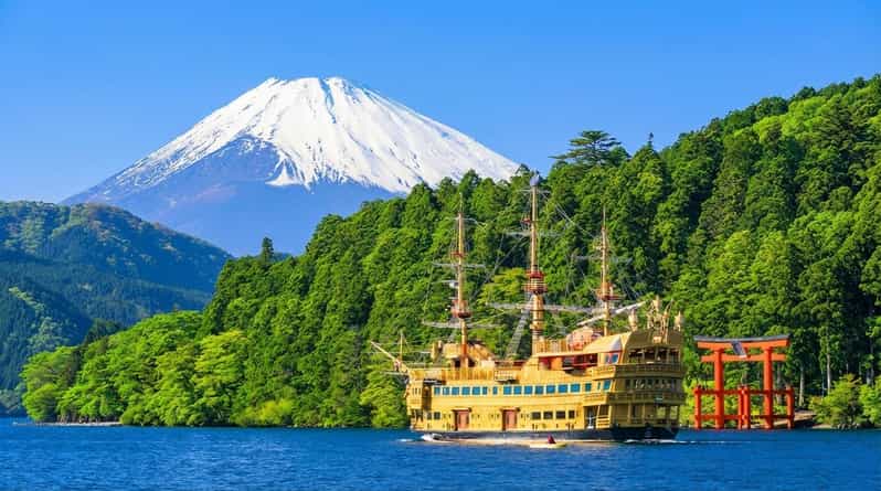 Tokio: Fuji & Hakone Seilbahn, Ashi-See Kreuzfahrt, Owakudani
