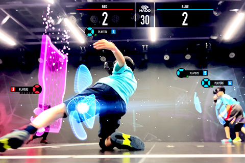 Tokyo : expérience d&#039;activité AR HADOActivité RA HADO Expérience de 30 minutes Tokyo Solamachi