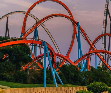 Salou: Caribe Aquatic Park & PortAventura Park Night Ticket