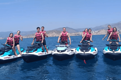 Benidorm: 1h Jet Ski Tour to Benidorm Island and Bay