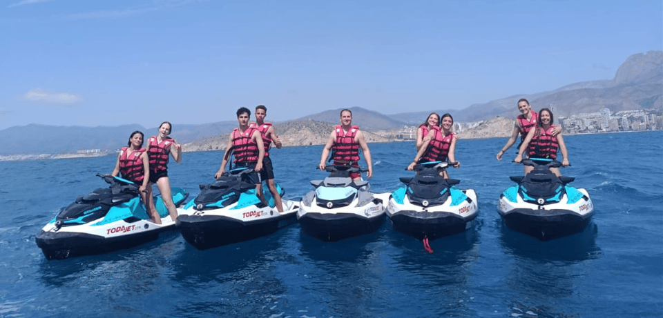 1h Jet Ski Tour to Benidorm Island and Bay