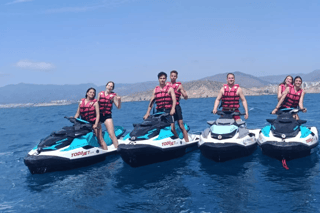 Benidorm: 1h Jet Ski Tour to Benidorm Island and Bay