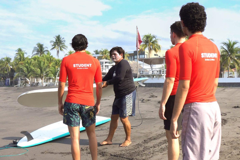 El Salvador playa San Blas Beginner Surf Lesson