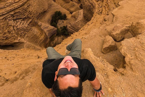 Visit Cañón de los Perdidos + natural oasis in Huacachina Visit Cañón de los Perdidos + a natural oasis in Huacachina