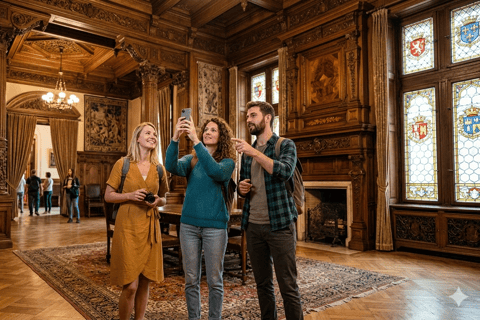 Bucharest: Dracula's Castle, Peles Castle, & Brasov Tour Coach Tour + AudioGuide in 25 languages + Host