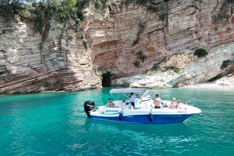Destinos do passeio de barco a sul de Saranda