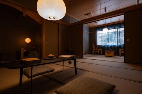 Kyoto: Kurama Onsen Entry Ticket with Set Meal Onsen Full Set＋Yuba Shabu Yudofu Set Meal