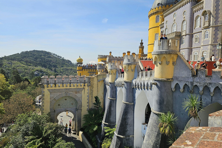 From Lisbon: Private Sintra, Peña palace & Regaleira Tour. Exclusive Private Tour Experience