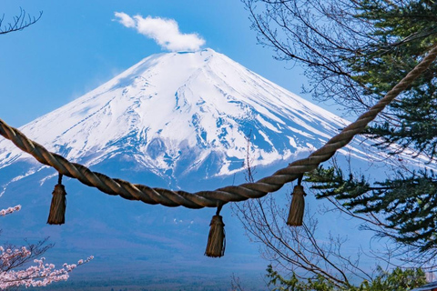 Tóquio: Monte Fuji, Parque Arakura Sengen, excursão de ônibus Oshino HakkaiDe Shinjuku para o Monte Fuji às 8:30h