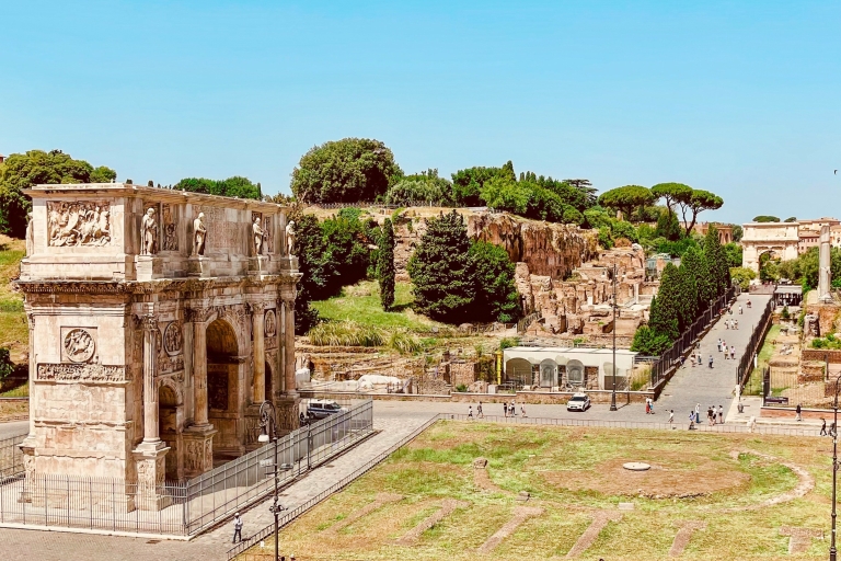 Rome: Colosseum, Palatine Hill and Roman Forum Guided Tour French Tour