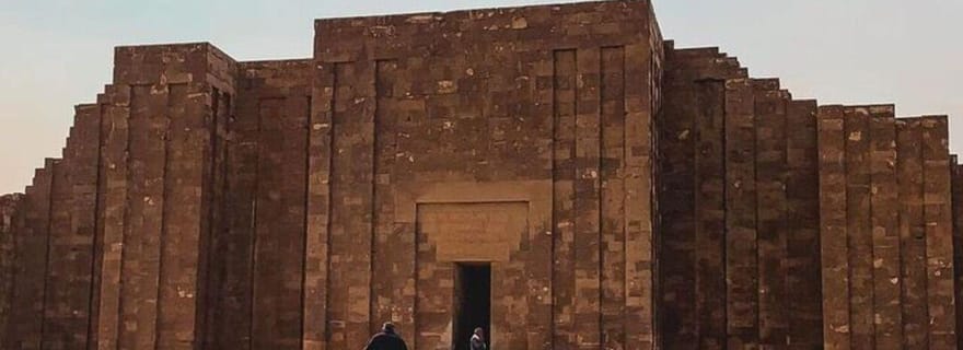 Le Caire : Sakkara, Memphis, Dahshur et dîner-croisière sur le Nil