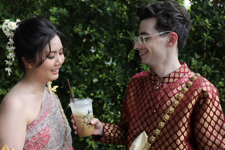 曼谷泰式佛教婚礼仪式及照片拍摄