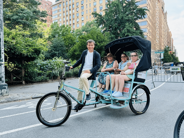NYC: Guided Central Park Private Pedicab Tour