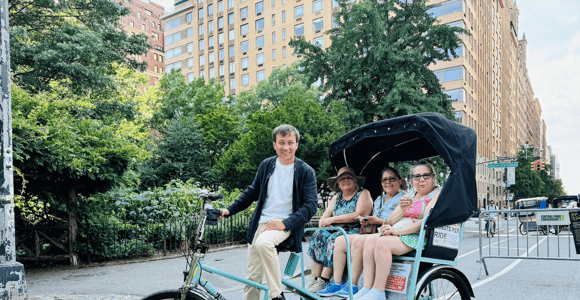 NYC: Geführte Central Park Private Pedicab Tour