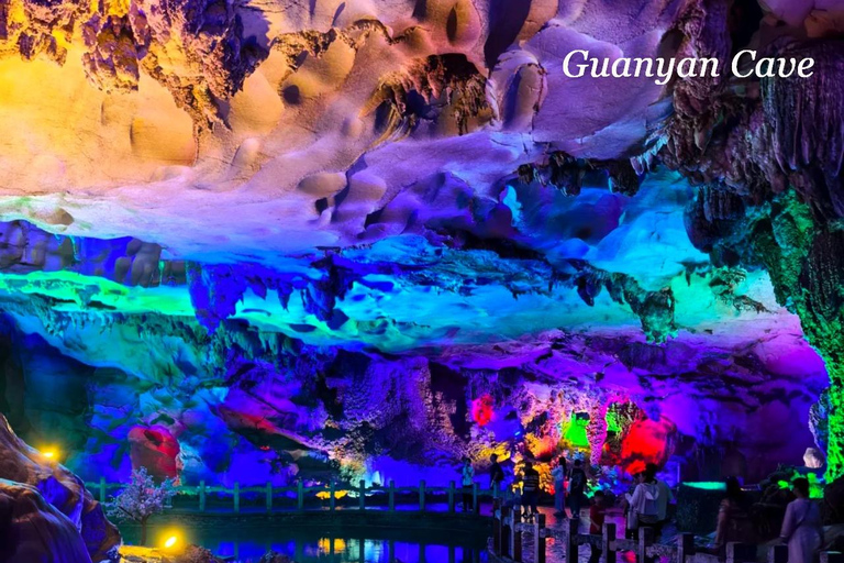 Guilin: Crown Cave, Yulong River Bamboo Rafting, Moon Hill