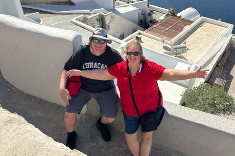 Santorin : visite des temps forts avec Oia et Pyrgos MegaloxoriSantorin : visite des temps forts avec Oia, Pyrgos et Megalochori