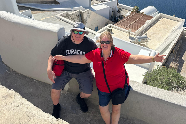 Santorin : visite des temps forts avec Oia et Pyrgos MegaloxoriSantorin : visite des temps forts avec Oia, Pyrgos et Megalochori