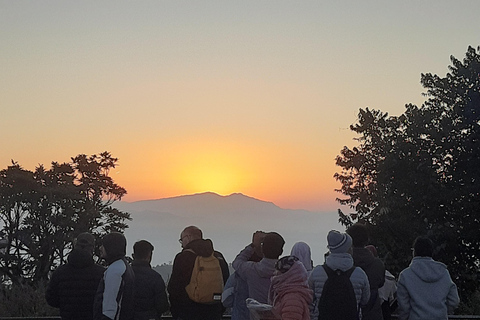 Kathmandu: Nagarkot Zonsopgang &amp; Bhaktapur Durbar UNESCO Tour