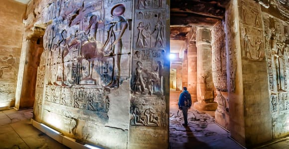 Ab Luxor: Tempel von Abydos & Dendera auf einer privaten Tagestour.