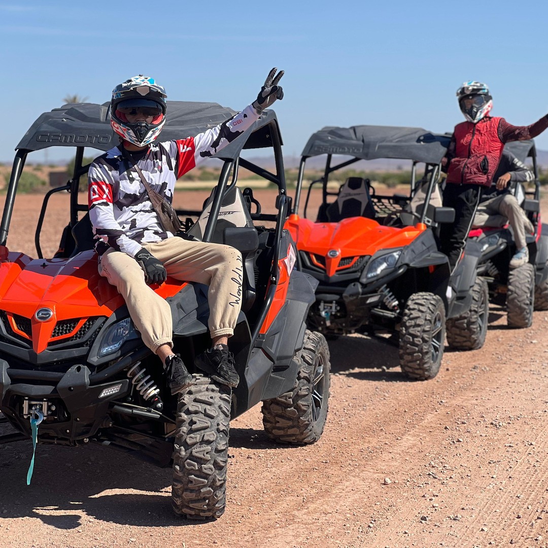 Marrakech Buggy Palmerie et Désert