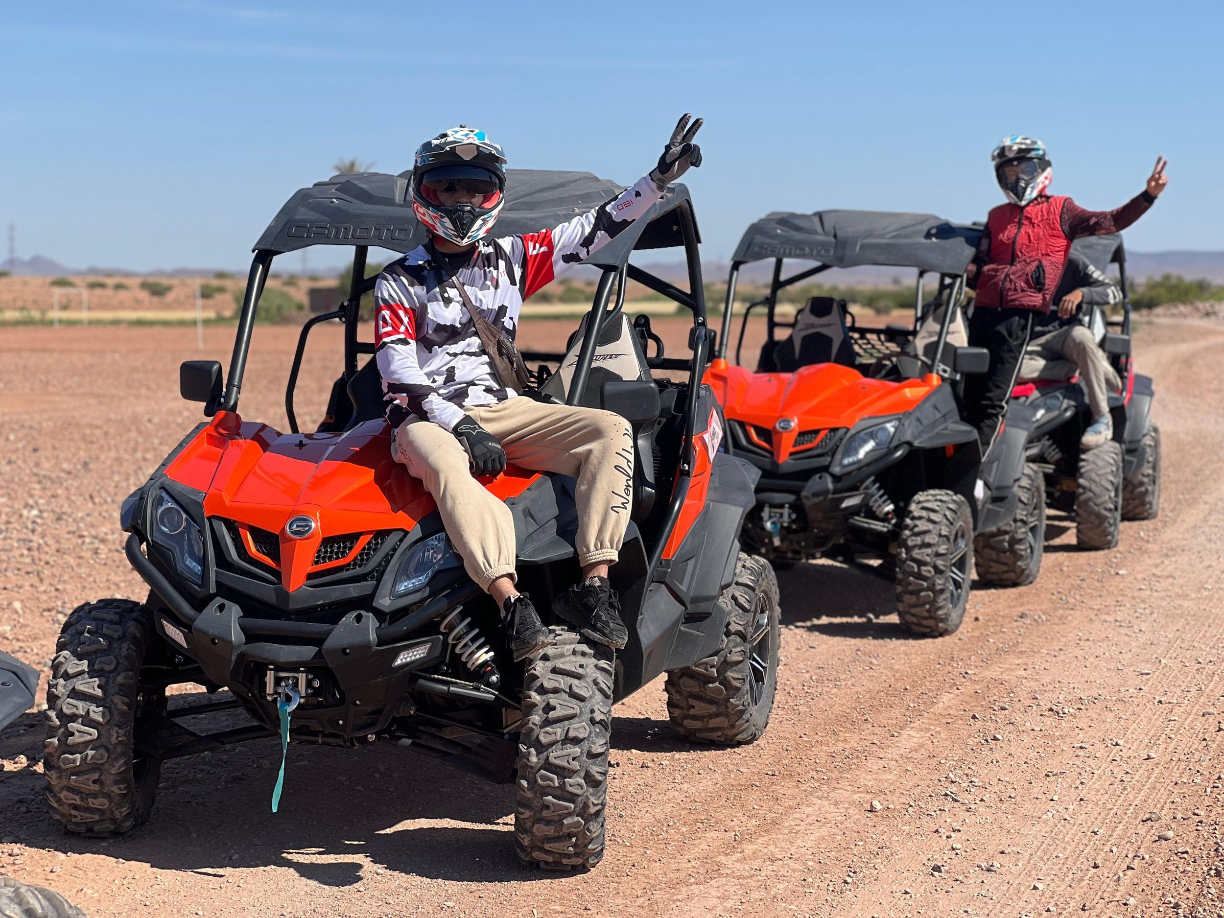 Marrakesch Buggy Palmerie und Wüste