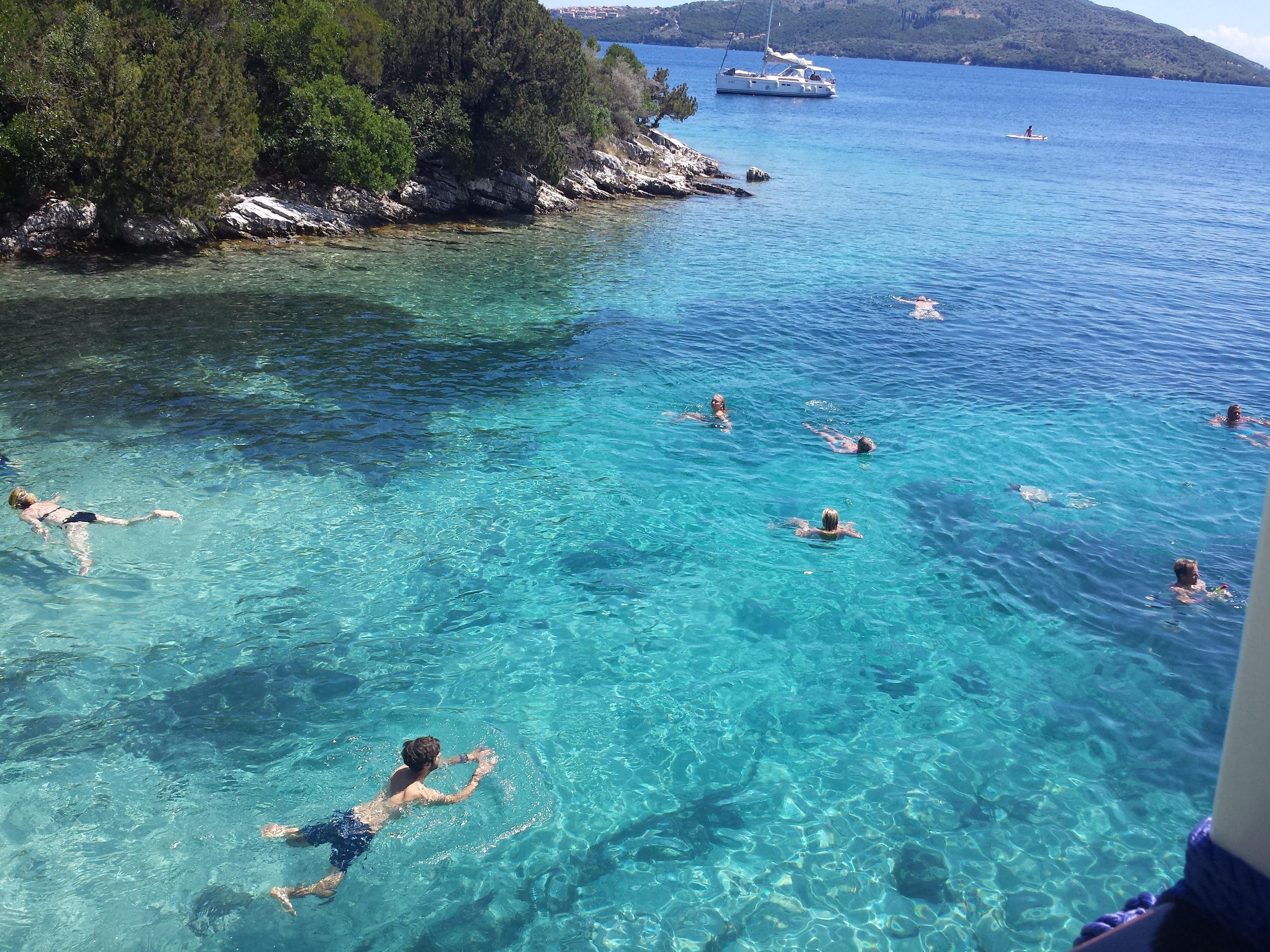 NYDRI: Holzboot-Kreuzfahrt nach Meganisi & Skorpion - Lefkada