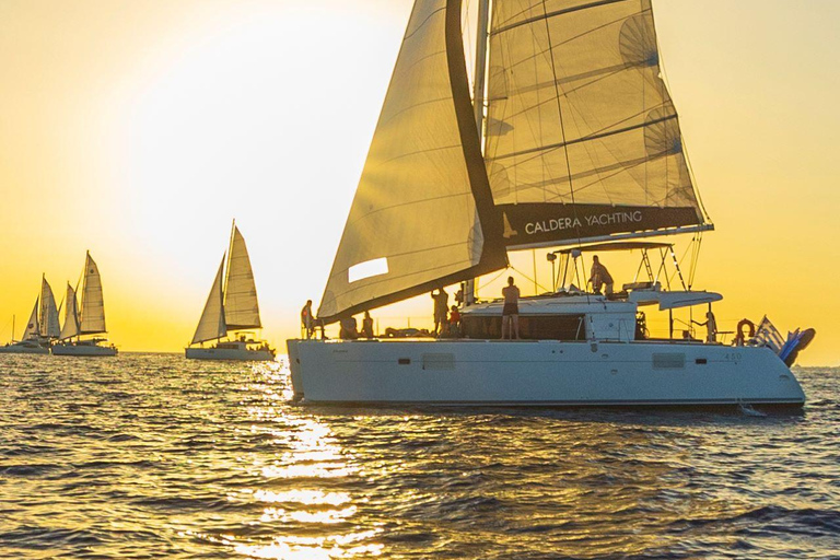 Santorini: Exclusive Private Cruise for a Luxurious Escape Sunset Cruise