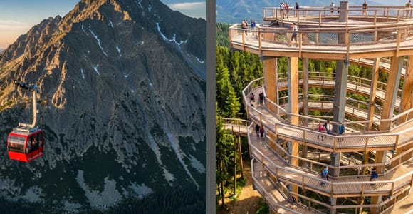 From Zakopane: Bachledka Treetop Walk & Tatranská Lomnica