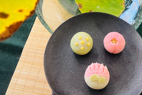 Xangai: Fabricação de Wagashi e Cerimônia do Chá da Dinastia Song