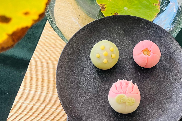 Xangai: Fabricação de Wagashi e Cerimônia do Chá da Dinastia Song