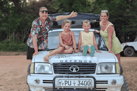 From Sigiriya: Kaudulla National Park Elephant Jeep Safari Kaudulla National Park Elephant Jeep Safari with Tickets