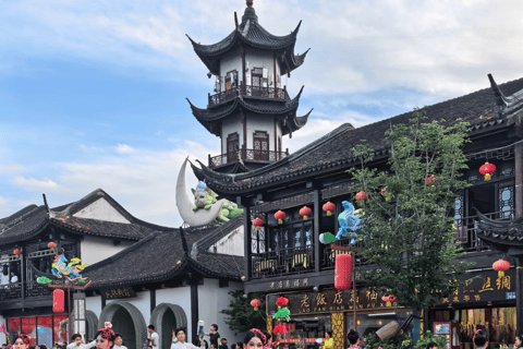 Shanghai Zhouzhuang Water Town Guided Tour with Free Time