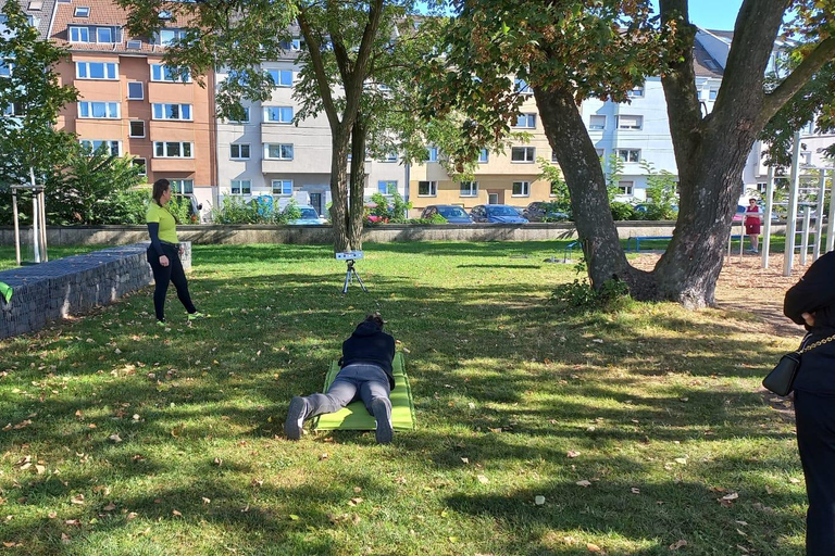 Recorrido de biatlón por ColoniaTour de biatlón de Colonia