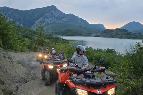 Tirana: Off-Road ATV Adventure to Bovilla Lake & Viewpoint From Tirana – ATV Tour with Pickup & Drop-off