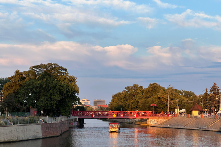 Kvällstur i Wroclaw (gratis foton efter turen)Nattvandring genom Wroclaw