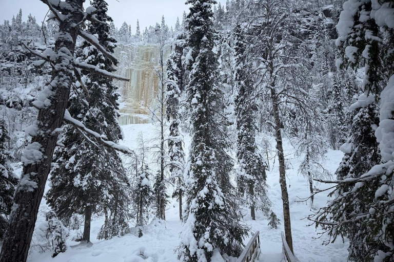 Rovaniemi to Ruka Roller Coaster & Korouoma Canyon Waterfall