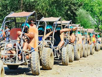 Antalya : Zipline, Rafting, Circuit en Jeep et Safari en Quad avec Déjeuner