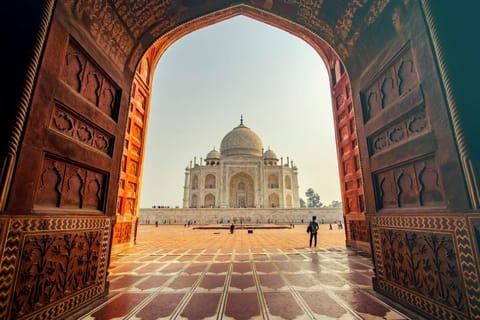 From Delhi Luxury 2 Day Agra & Jaipur Tour with Elephant SOS
