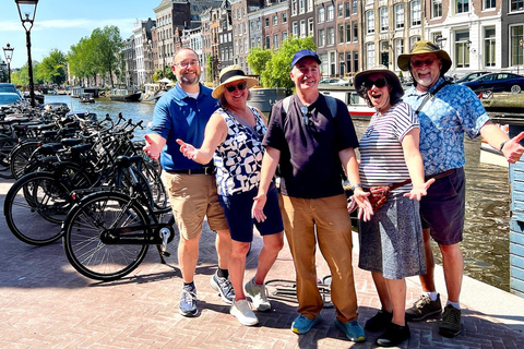 Amsterdam: Small Group Walking Tour with Fun Guide Walking Tour in Amsterdam with Enthusiastic and Fun Guide