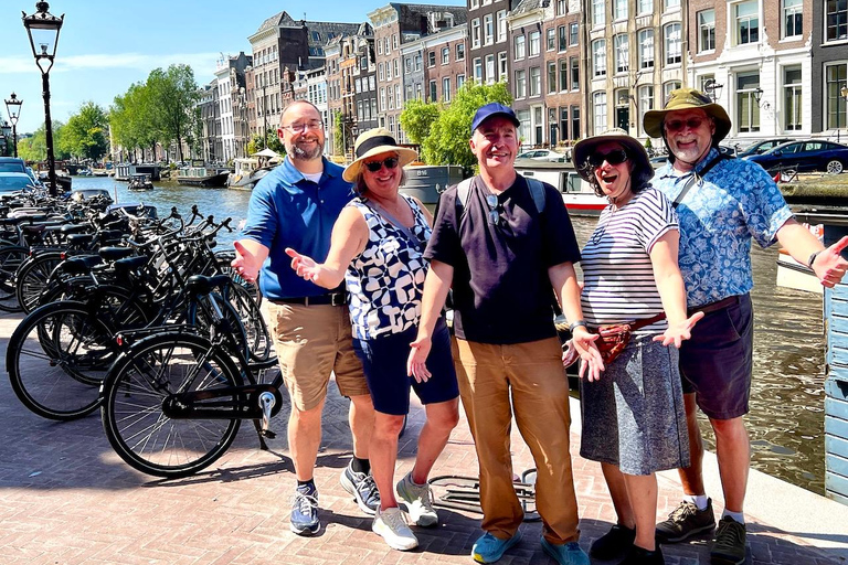 Amsterdam: Small Group Walking Tour with Fun Guide Walking Tour in Amsterdam with Enthusiastic and Fun Guide