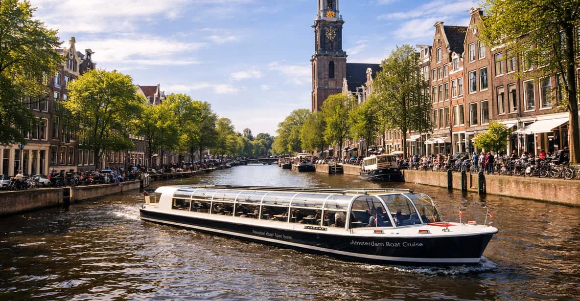 Afbeelding 0 van Amsterdam: luxe grachtenrondvaart van 75 minuten met lokale schipper