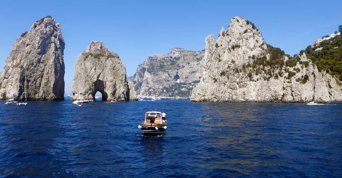 From Naples: Gulf of Naples & Capri Sightseeing Boat Tour — a boat tour from Naples, Italy