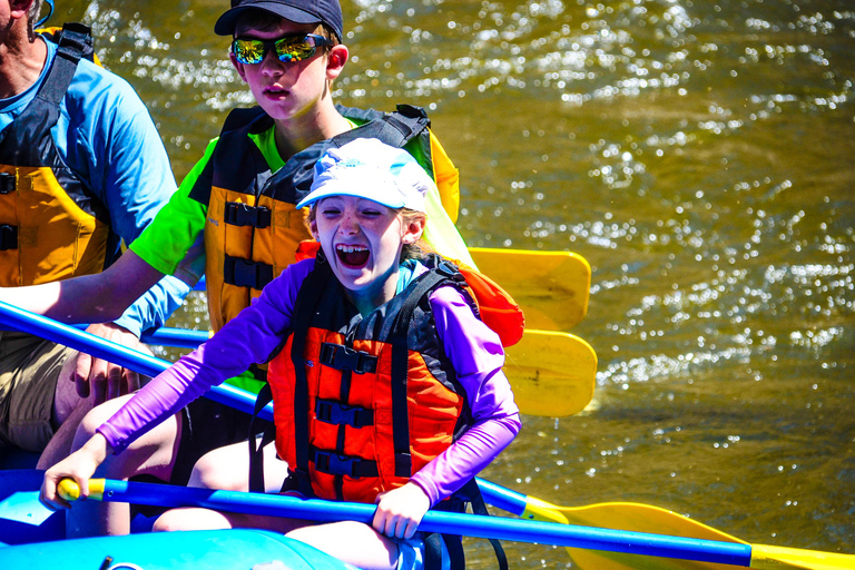 Denver Colorado: Dichtbij gezinsvriendelijk wildwatervaren