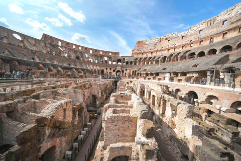 Rome: Colosseum, Roman Forum & Palatine Hill Tour Guided Tour in French