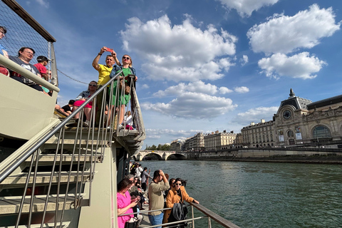 Paris: 1-Hour Seine Cruise departing from the Eiffel Tower